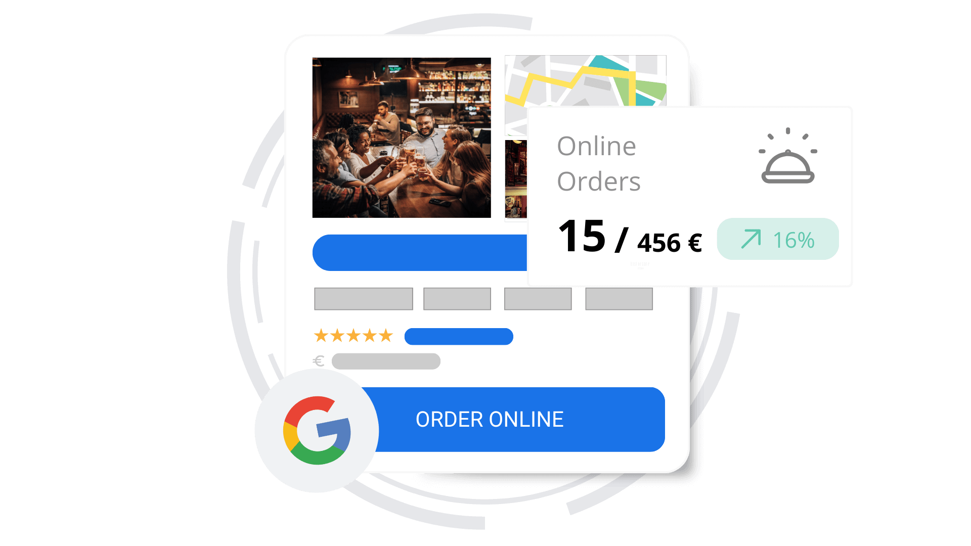Google Food Ordering boosts growth